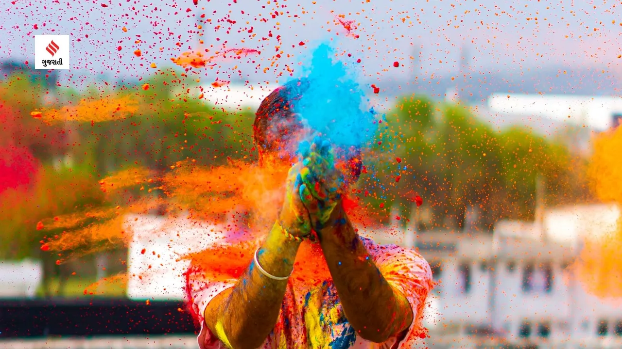 Holi 2024 chemical color causes skin health issue homemade natural color recipe food color health tips in gujarati