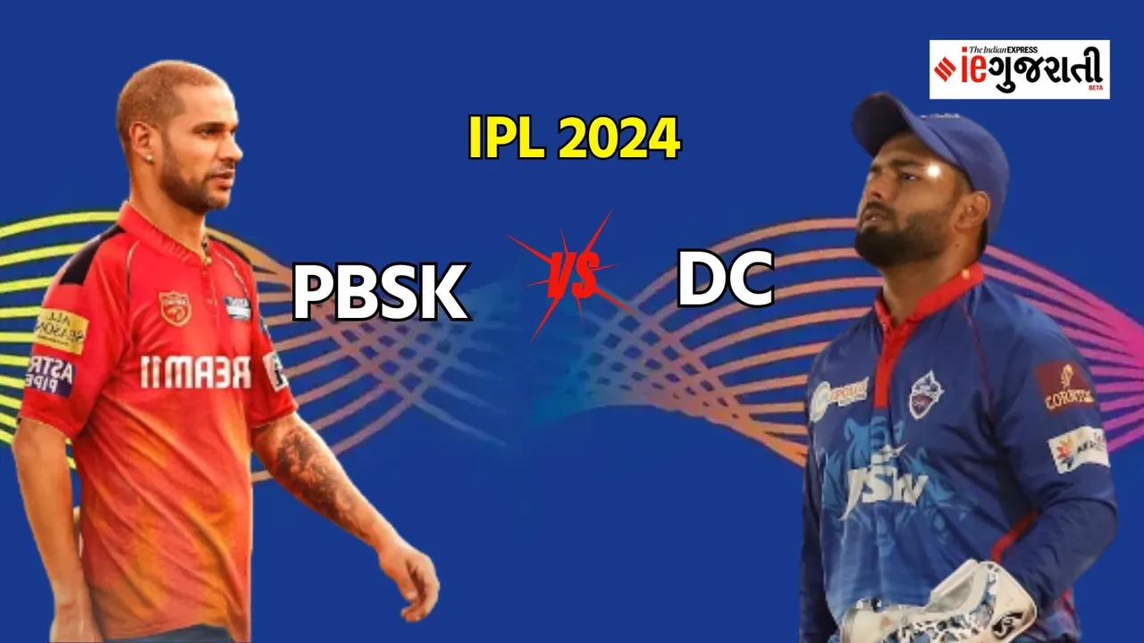 PBKS vs DC Live Updates | પંજાબ અને દિલ્હી મેચ લાઇવ અપડેટ્સ