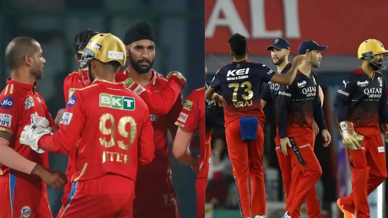 RCB vs PBKS Head To Head Records, RCB vs PBKS, IPL 2024
