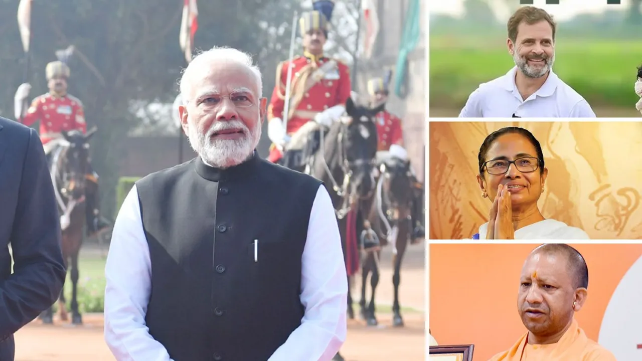 pm narendra modi | rahul gandhi | mamata banerjee | yogi adityanath | lok sabha election 2024