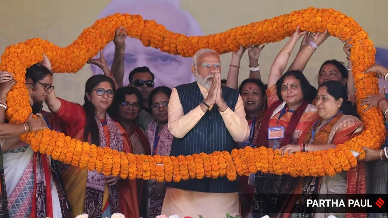pm modi women rally, pm modi
