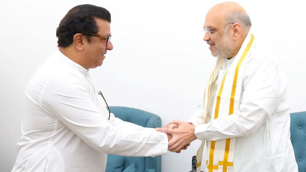 raj thackeray, amit shah, Lok Sabha Elections 2024