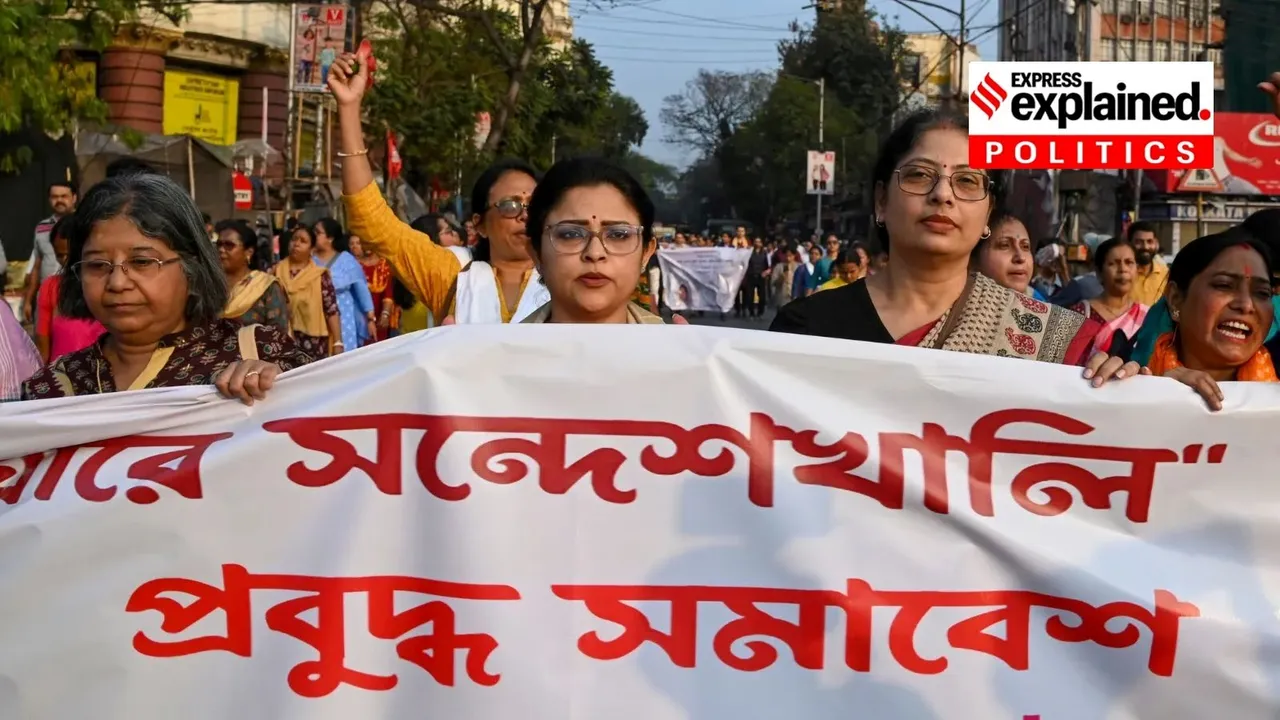 sandeshkhali controversy and west bengal politics