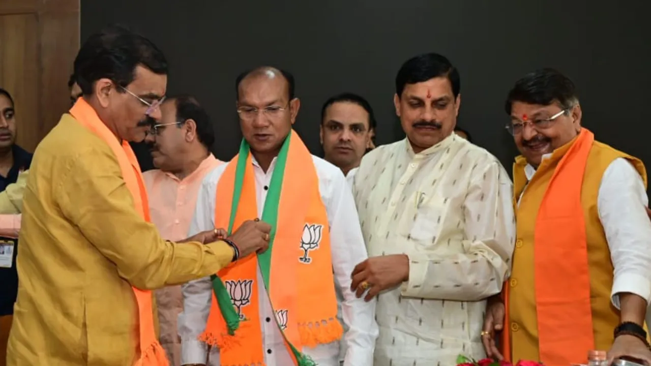 kamlesh shah mp | kamlesh shah joined bjp | mohal lal yadav cm of mp | mp cm mohan lal yadav