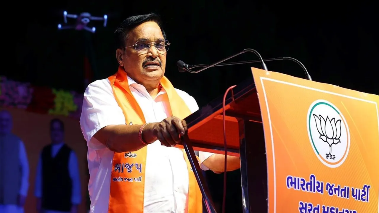 C R Paatil, Gujarat, Gujarat BJP president