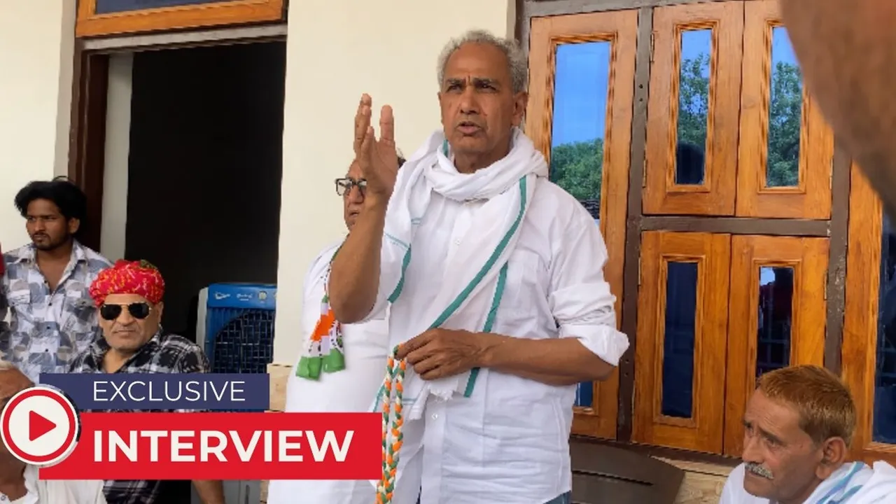 lok sabha election 2024, lok sabha election Congress candidate, harish chandra meena interview,