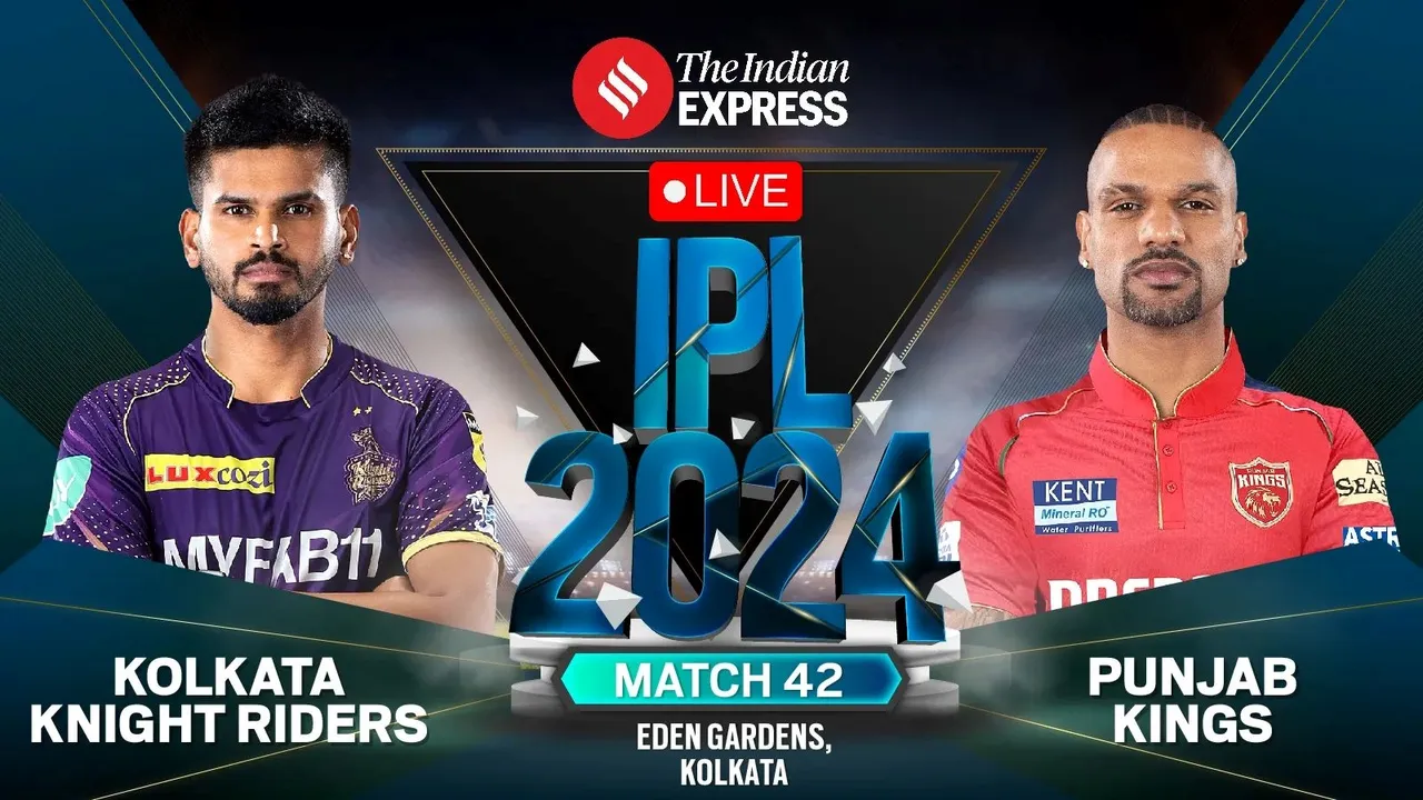 KKR vs PBKS Live Updates, KKR vs PBKS, IPL 2024