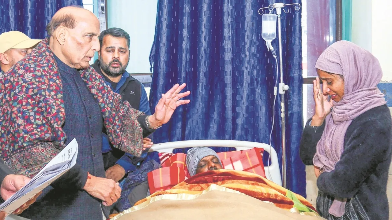 indian army, Poonch civilian deaths, poonch civilian killing, rajnath singh visit