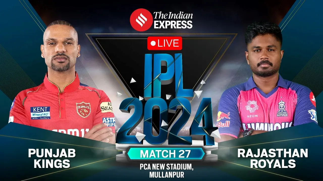 Punjab Kings vs Rajasthan Royals, RR vs PBKS Live Update