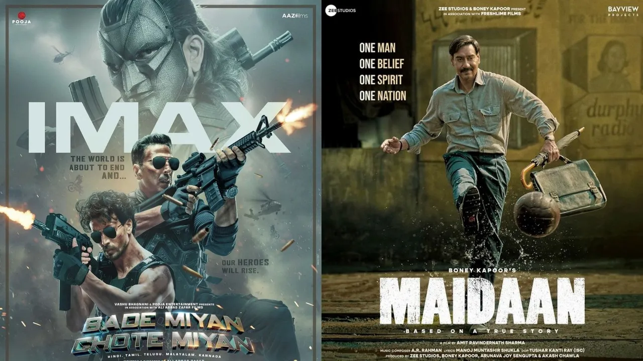 Bade Miyan Chote Miyan Advance Booking Box Office Collection | Maidaan Advance Booking Collection Day 1 | Akshay Kumar | Ajay Devgan | Tiger Shroff | Bade Miyan Chote Miyan Release Date | Maidaan Release Date