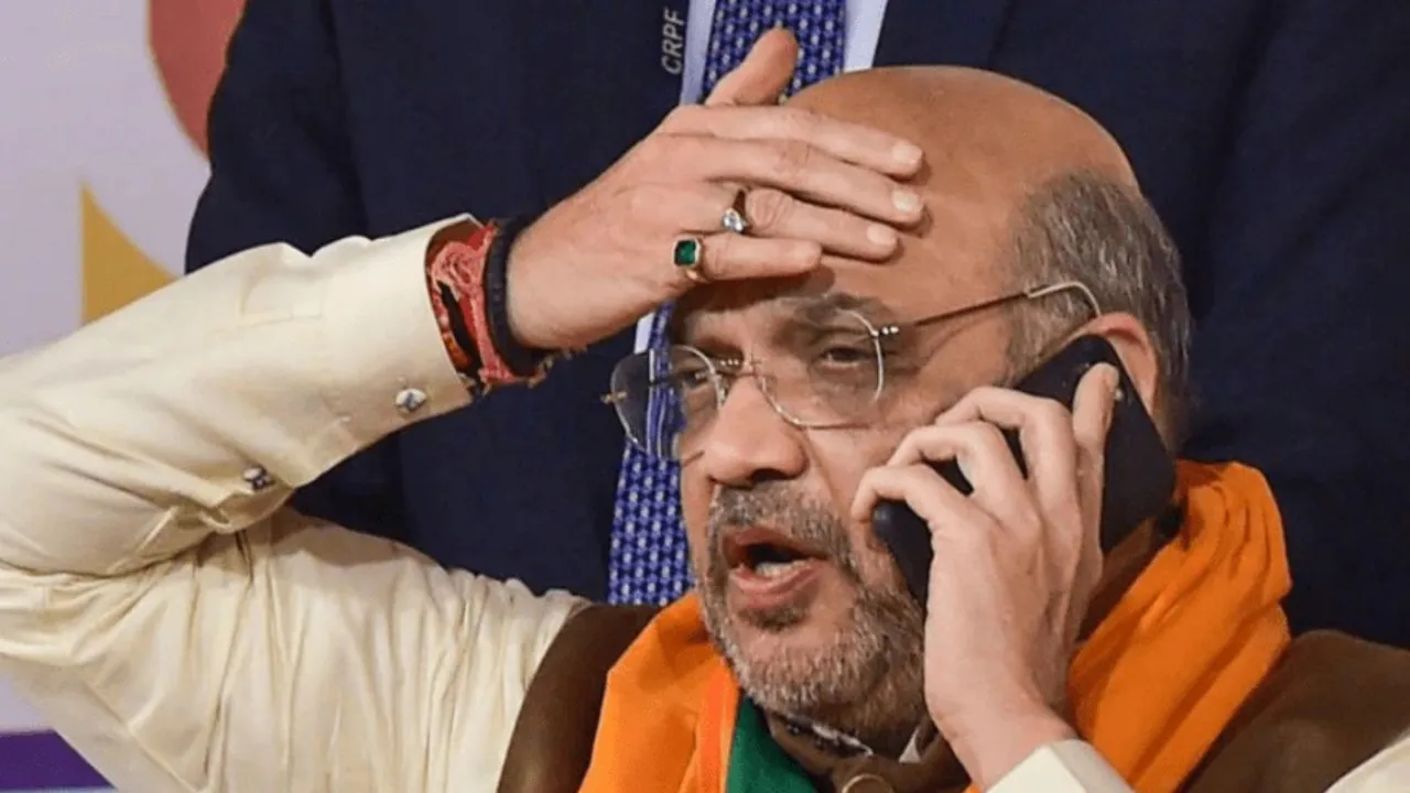 Amit Shah Tension