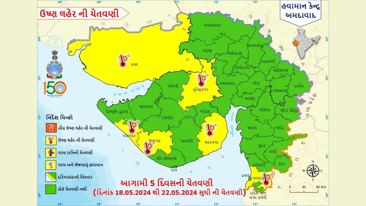 Gujarat Weather Heat wave Forecast