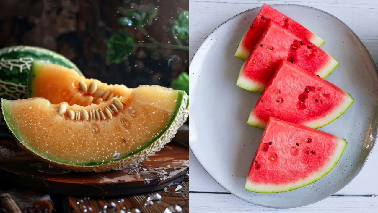 watermelon VS Muskmelon