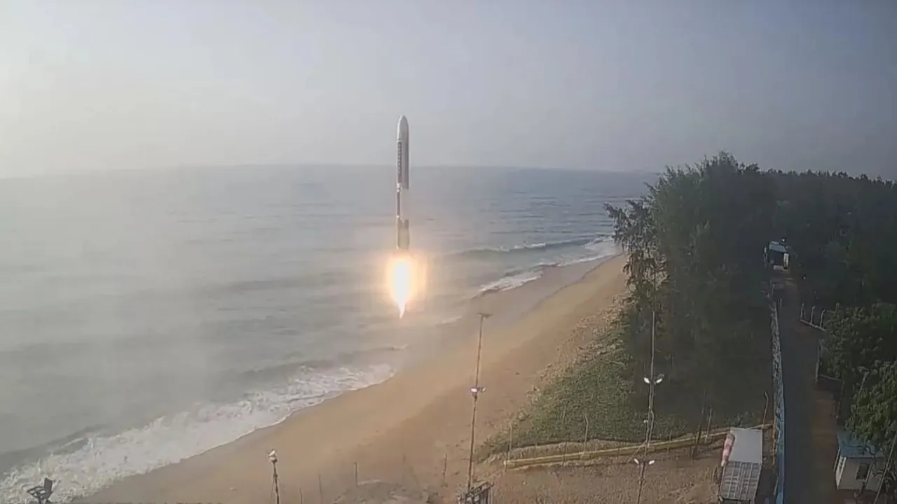 world first 3D-printed rocket Launch