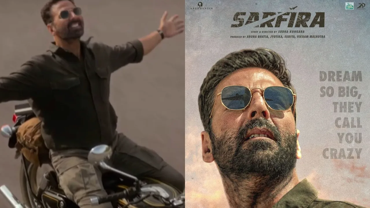 Akshay Kumar Sarfira Poster