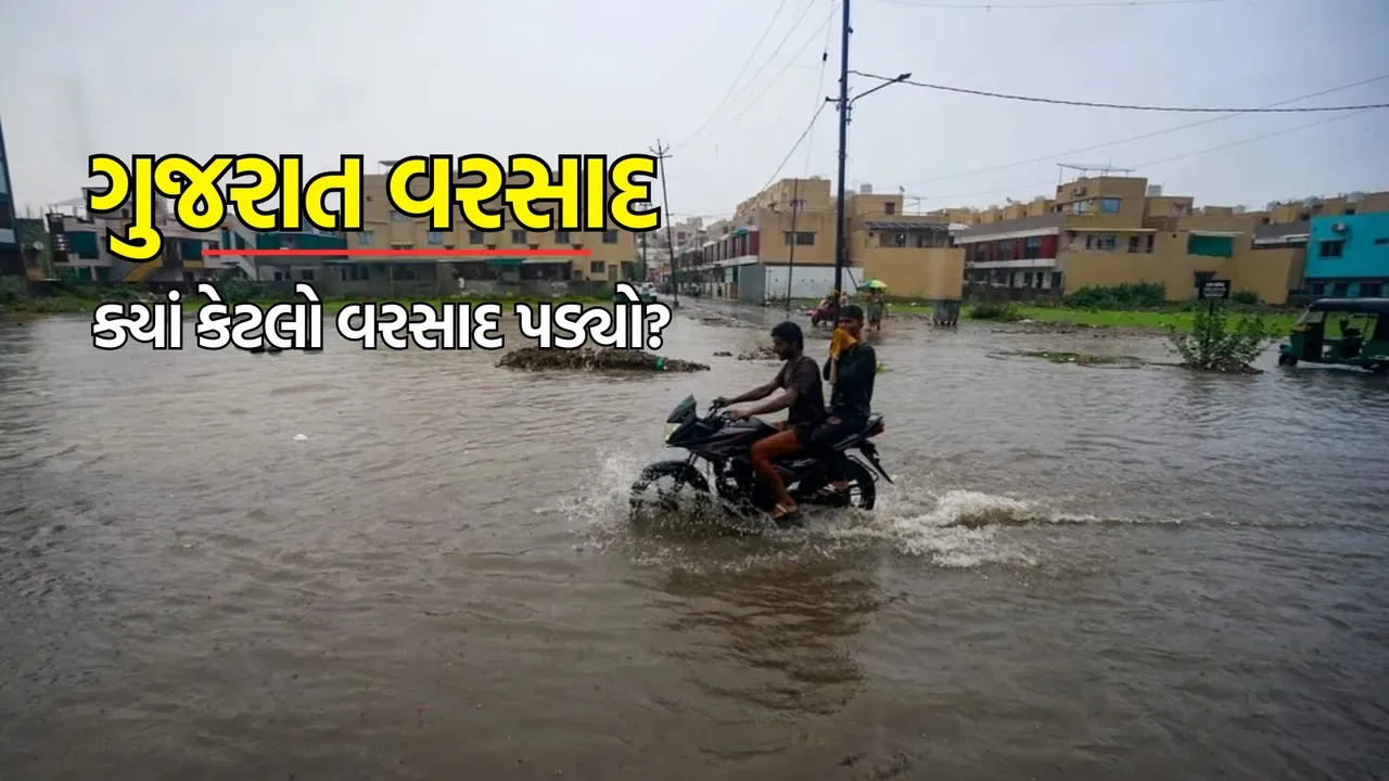 Gujarat Rain data, Gujarat rain updates, Gujarat Monsoon Forecast