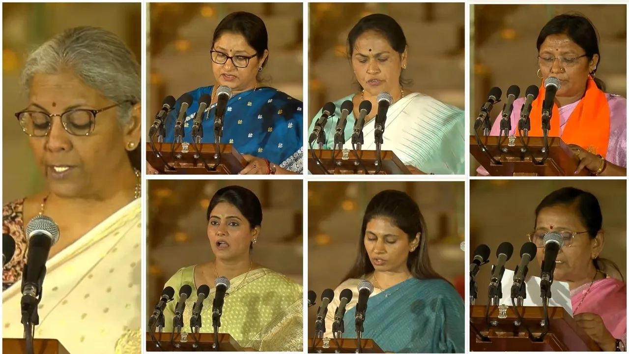Women ministers of Modi government
