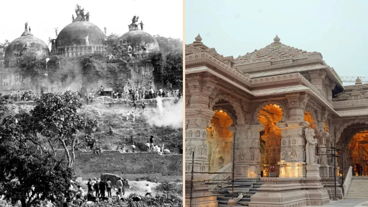 babri masjid demolition ayodhya ram temple | babri masjid demolition | babri masjid dispute | Ram Janmabhoomi case | ayodhya ram temple