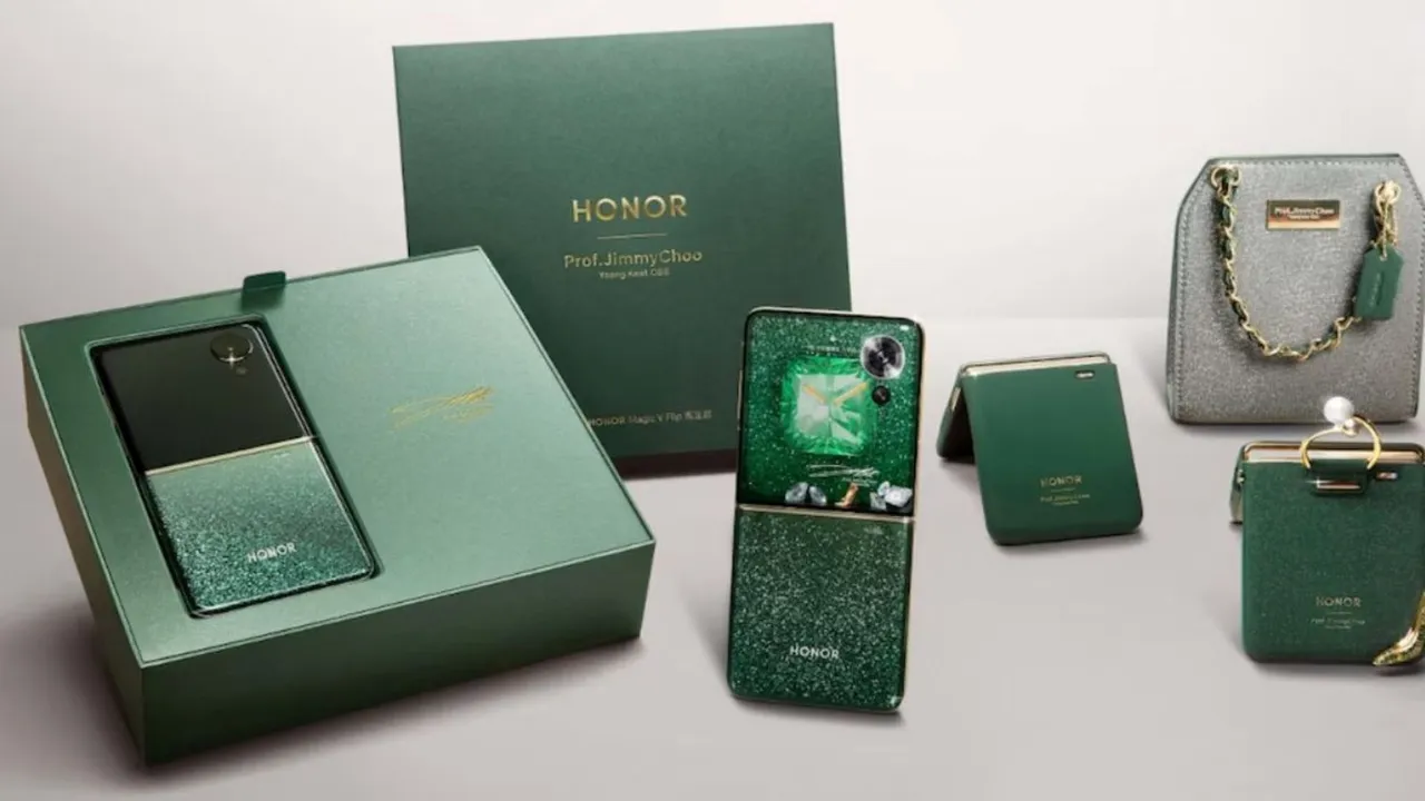 honor magic v flip, honor