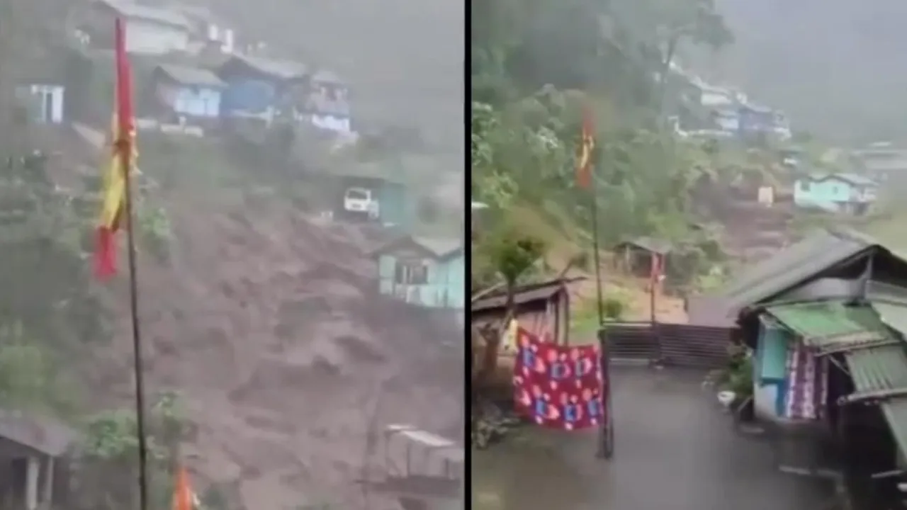 sikkim cloud burst, sikkim, cloud burst