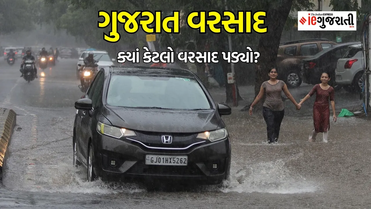 Gujarat Rain data, Gujarat rain updates, Gujarat Monsoon Forecast