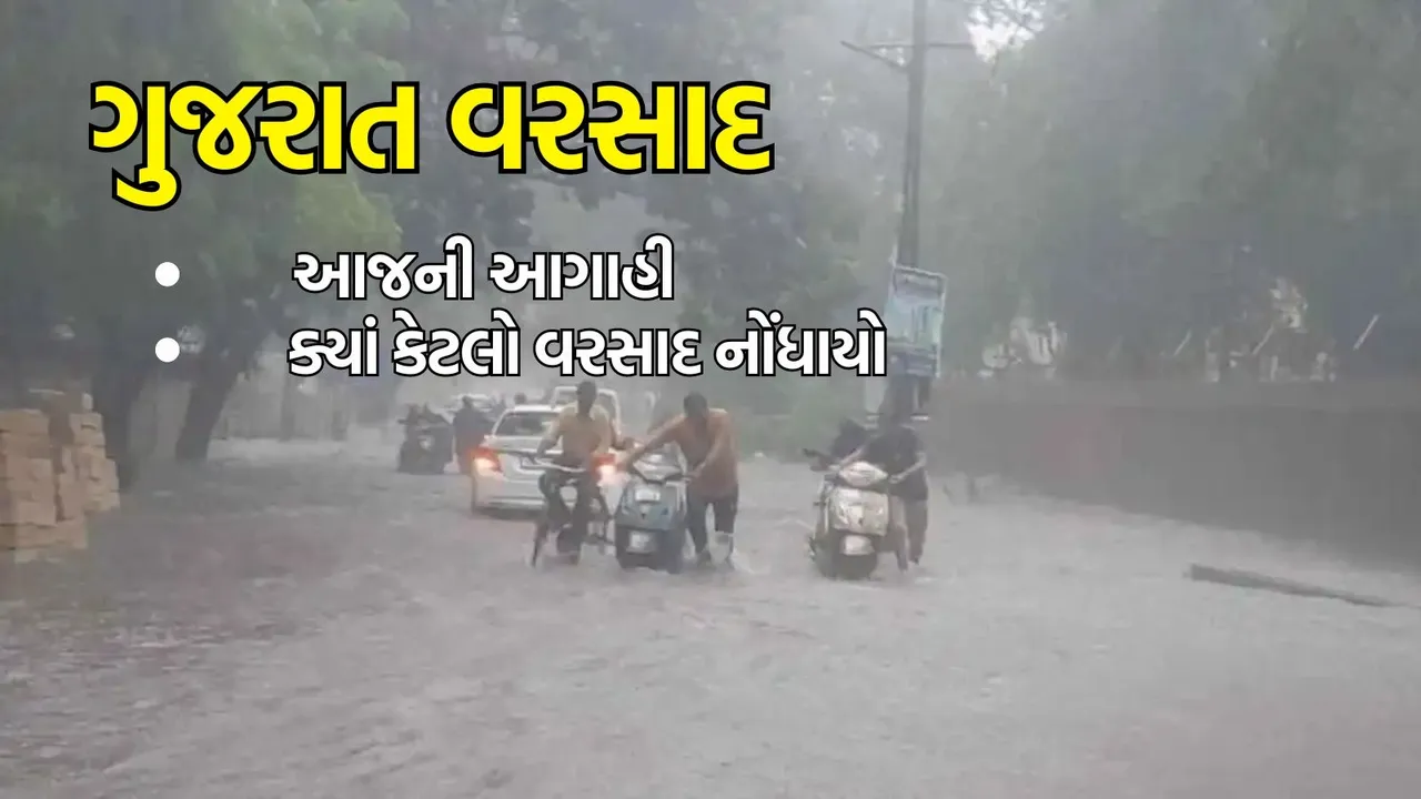 Gujarat Weather Update (હવામાન સમાચાર): ગુજરાતમાં વરસાદ અને આગાહી
