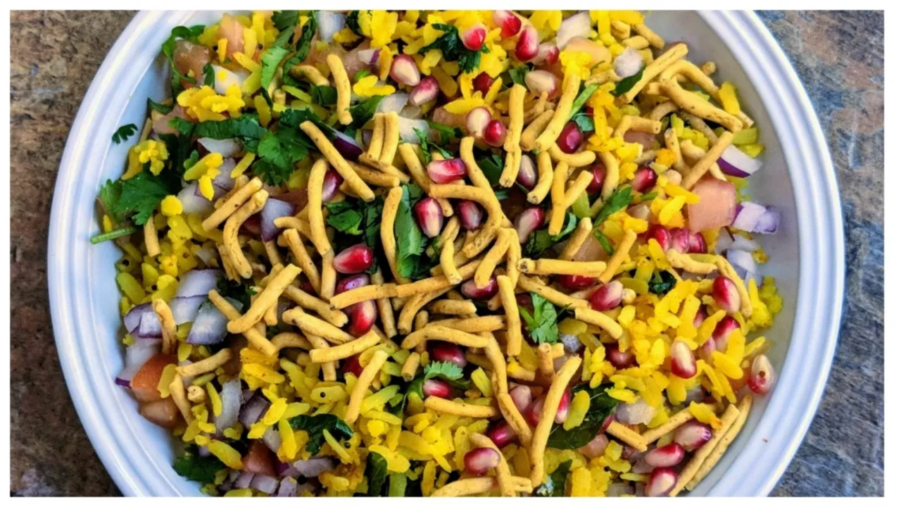 Indori Poha Recipe, Indori Poha, Poha Recipe