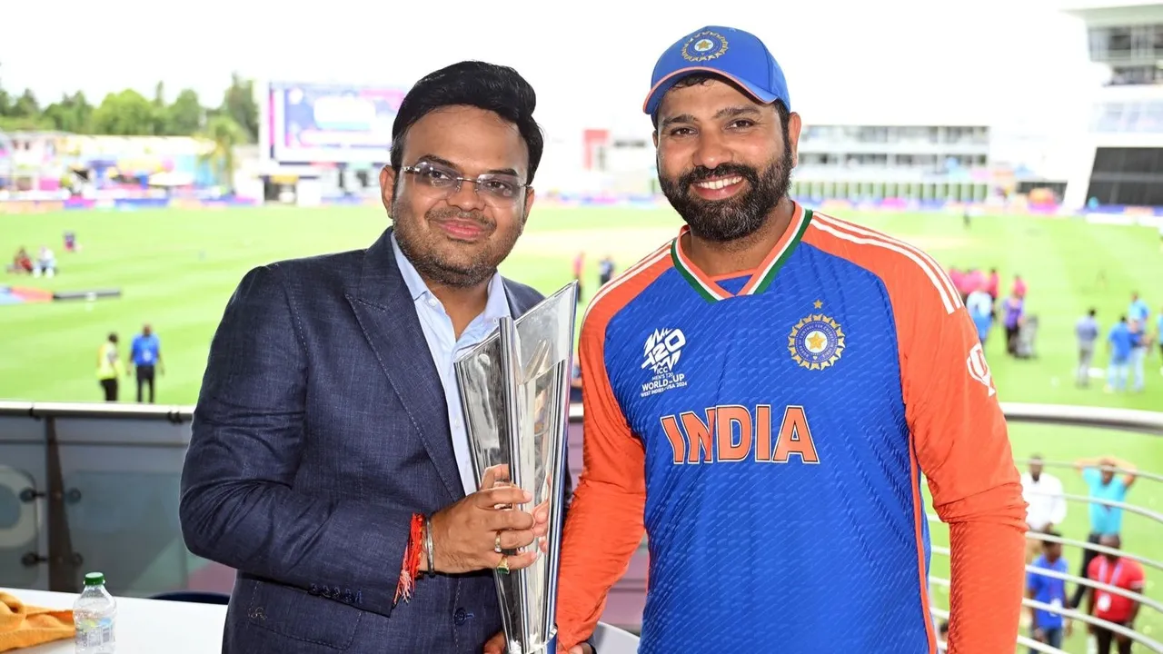 Jay Shah, Rohit Sharma