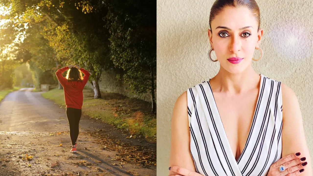 Shilpa Saklani Agnihotri morning walk