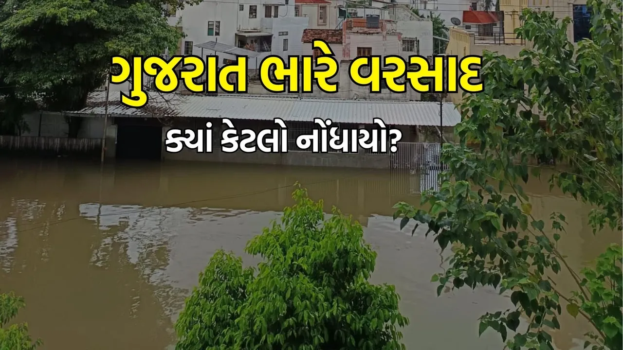 Gujarat Weather Update: ગુજરાતમાં સાર્વત્રિક વરસાદ અને આગાહી