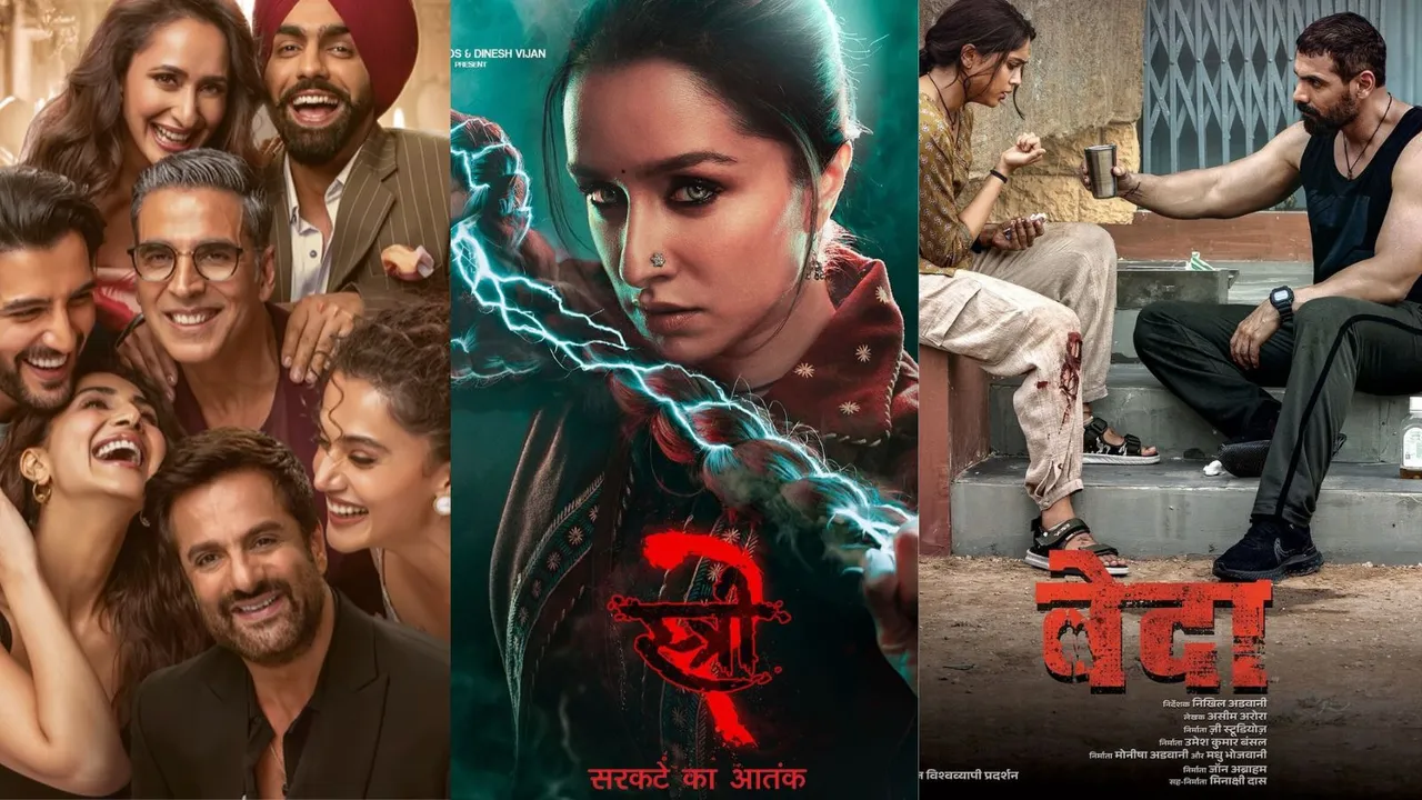 Khel khel Mein Vedaa Stree 2 Box Office Collection