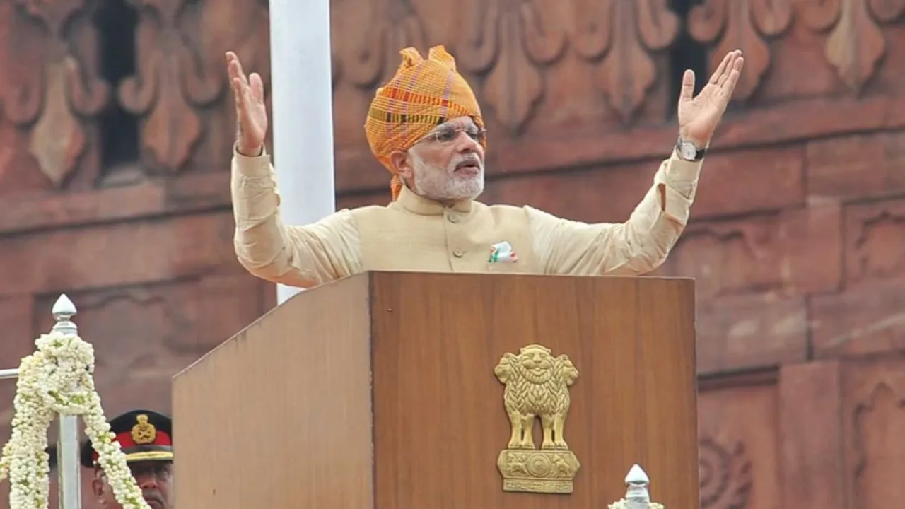 PM Modi Record Independence Day