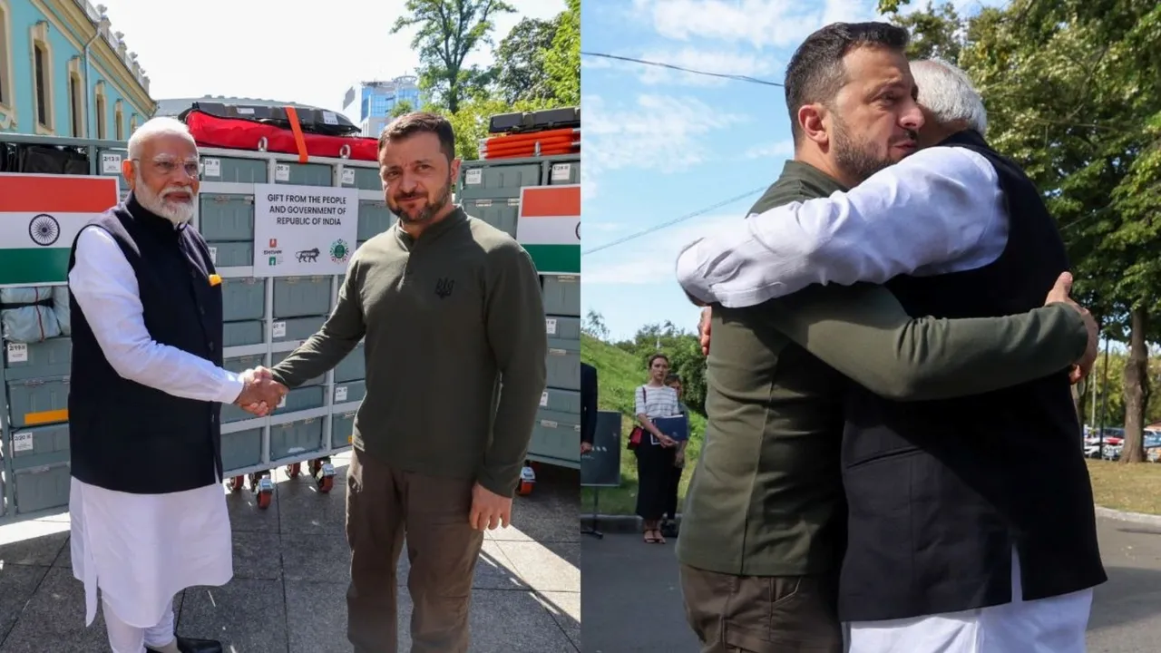 PM Narendra Modi meets Volodymyr Zelenskyy, PM Narendra Modi, Volodymyr Zelenskyy