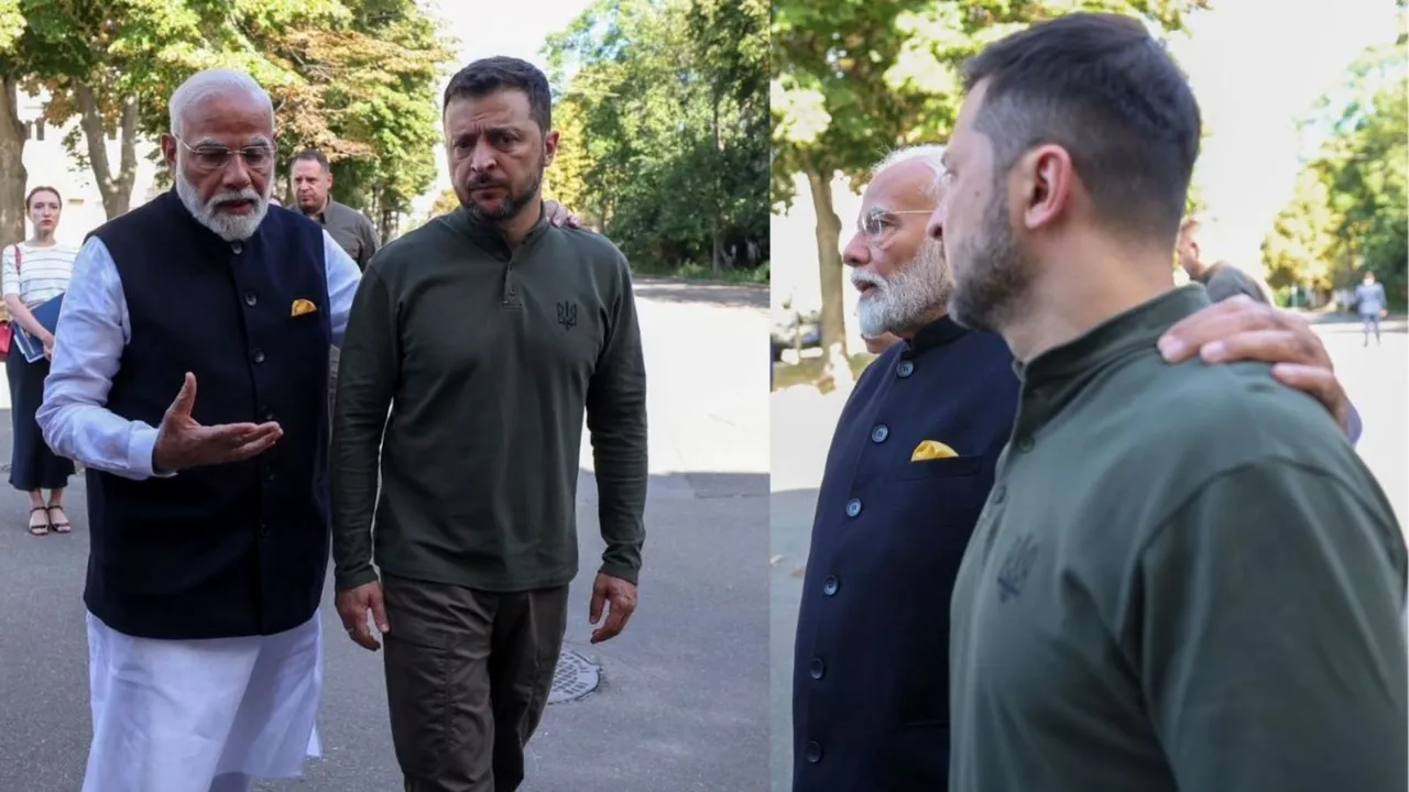 PM modi meets zelenskyy, PM Narendra Modi, Volodymyr Zelenskyy