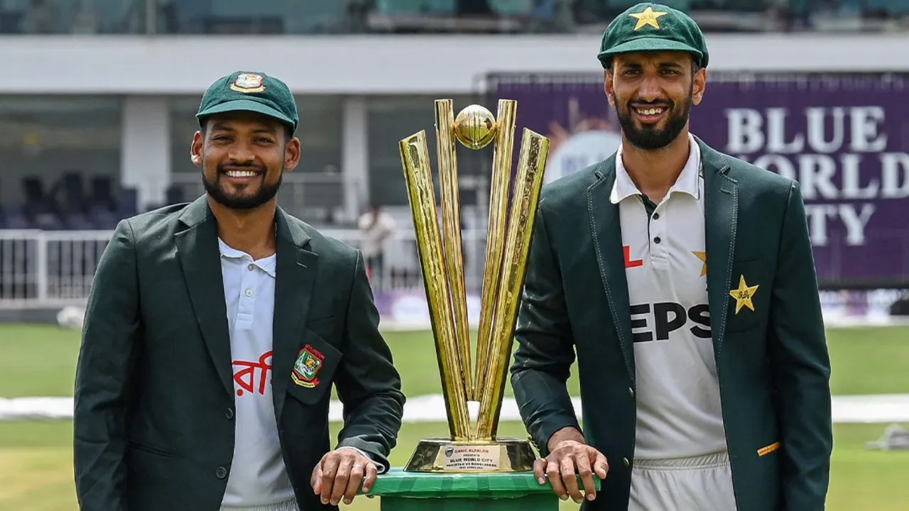 પાકિસ્તાન વિ બાંગ્લાદેશ ટેસ્ટ મેચ લાઇવ સ્કોર હાઇલાઇટ્સ | Pakistan vs Bangladesh Test Match Live Score Highlights