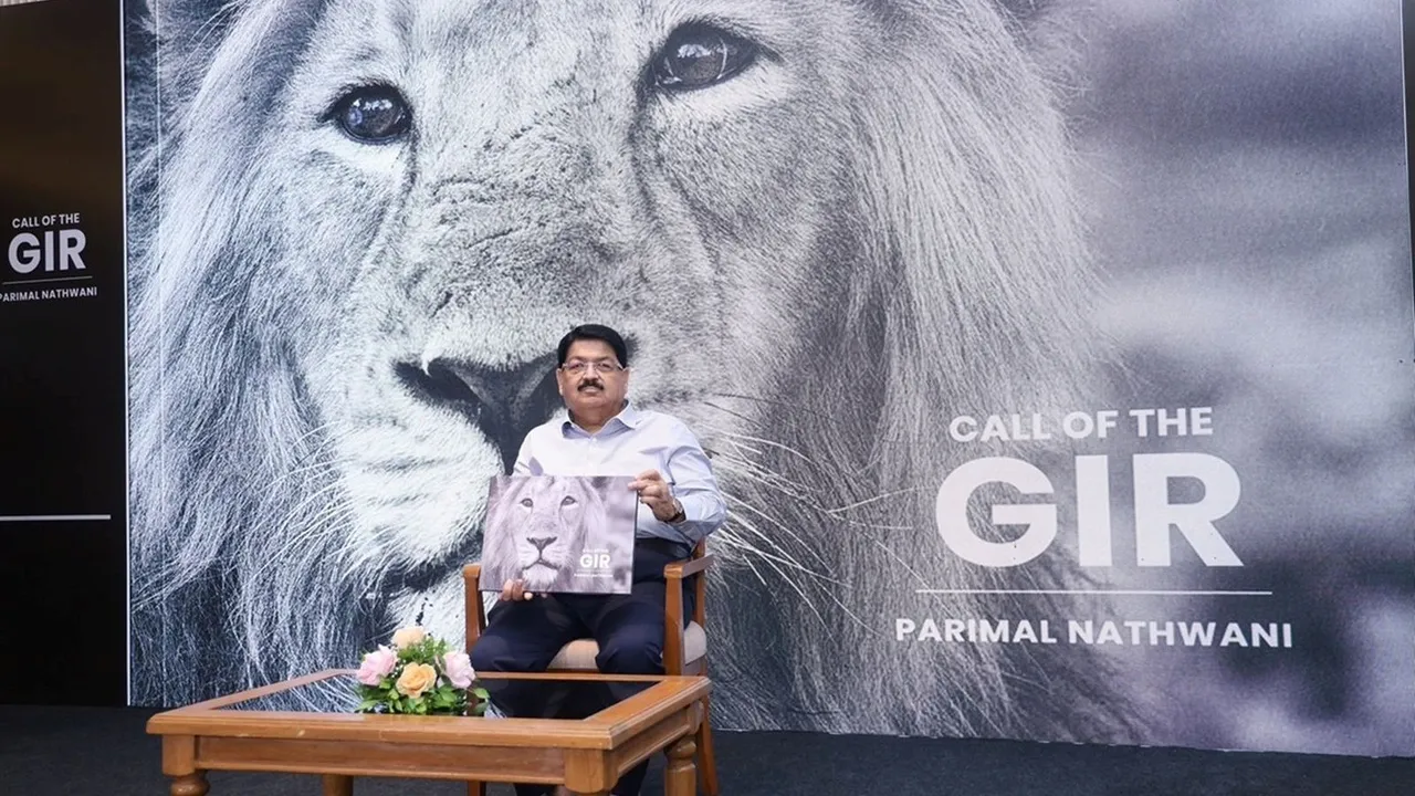 Parimal Nathwani Book Call of the Gir, Parimal Nathwani, Book Call of the Gir