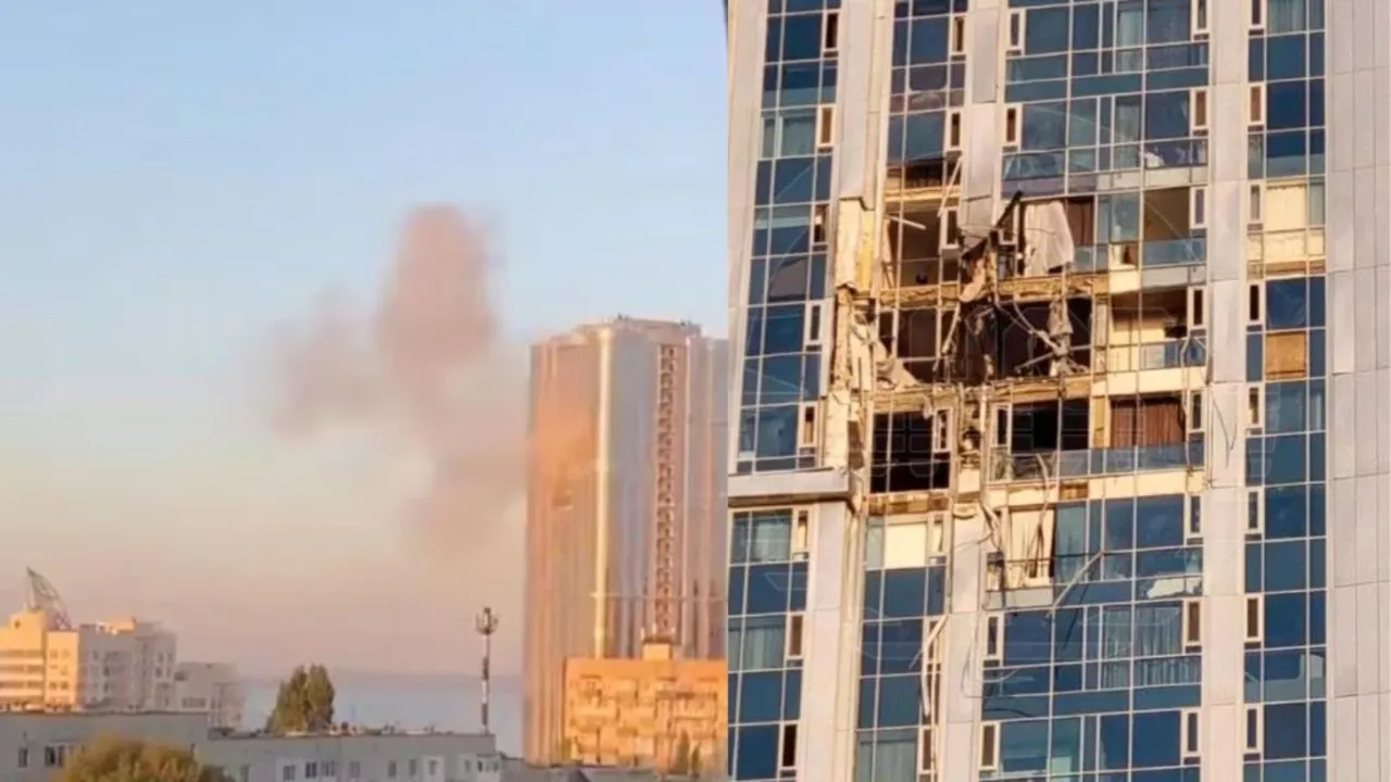 Ukraine Drone Attack Video