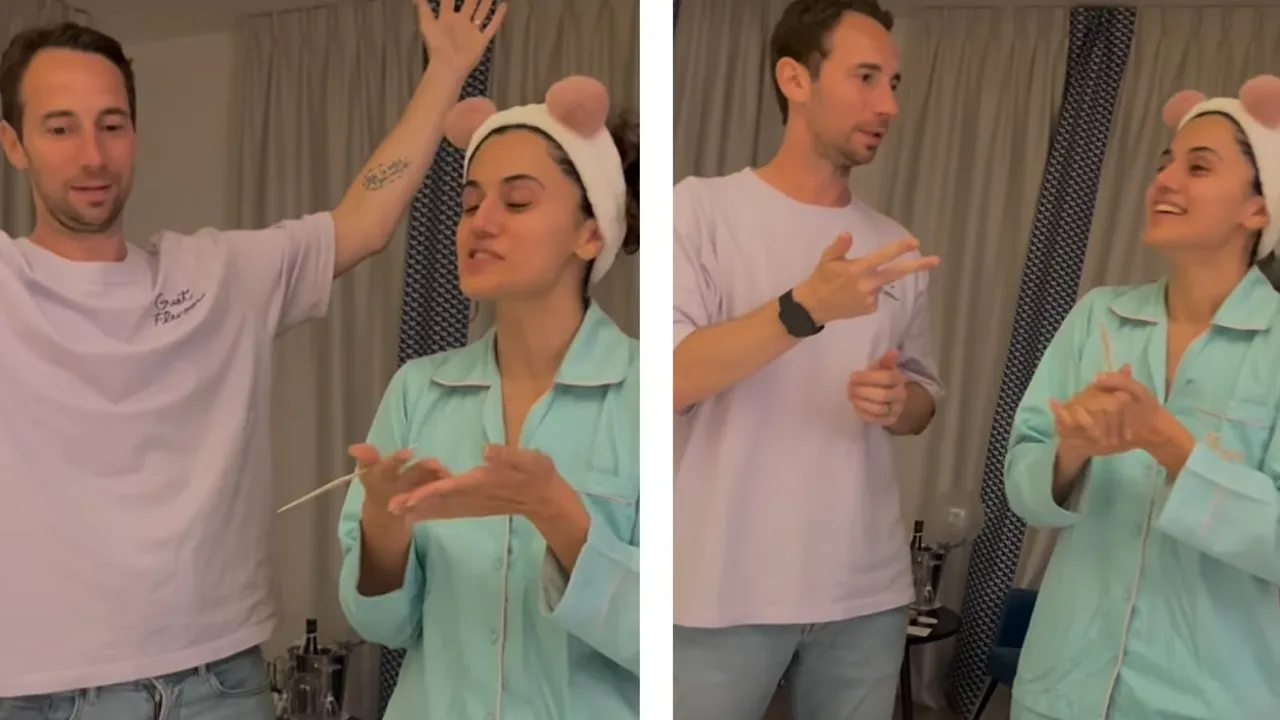 Taapsee Pannu Birthday Celebration In Paris