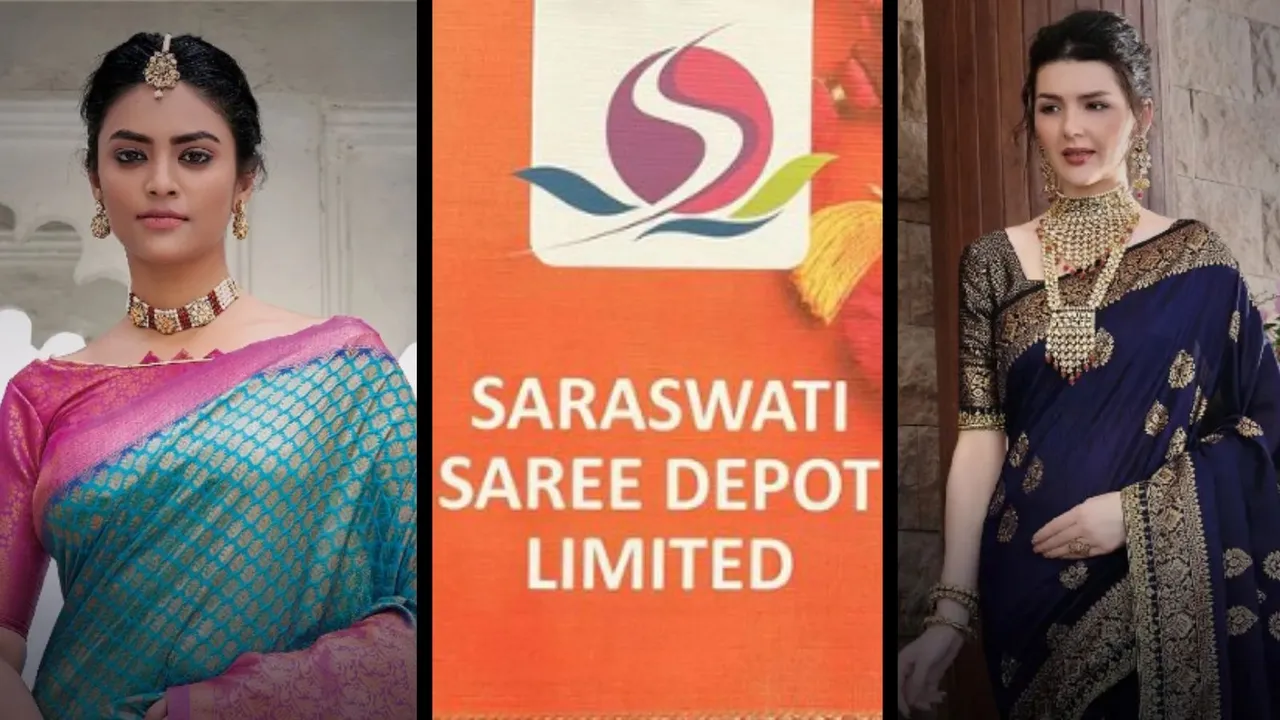 સરસ્વતી સાડી શેર પ્રાઇસ આજનો બજાર ભાવ | Saraswati Saree Share Price Today