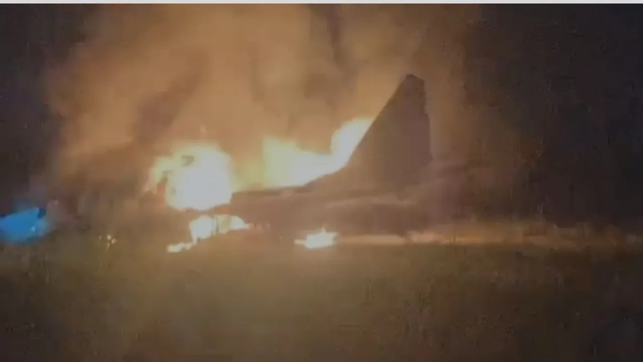 Air Force plane crashes in Barmer : રાજસ્થાનના બાડમેરમાં એરફોર્સનું પ્લેન ક્રેશ