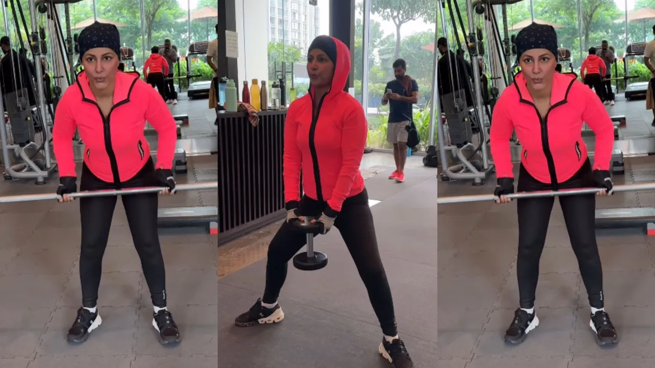 Hina Khan Breast Cancer Weight Training tips
