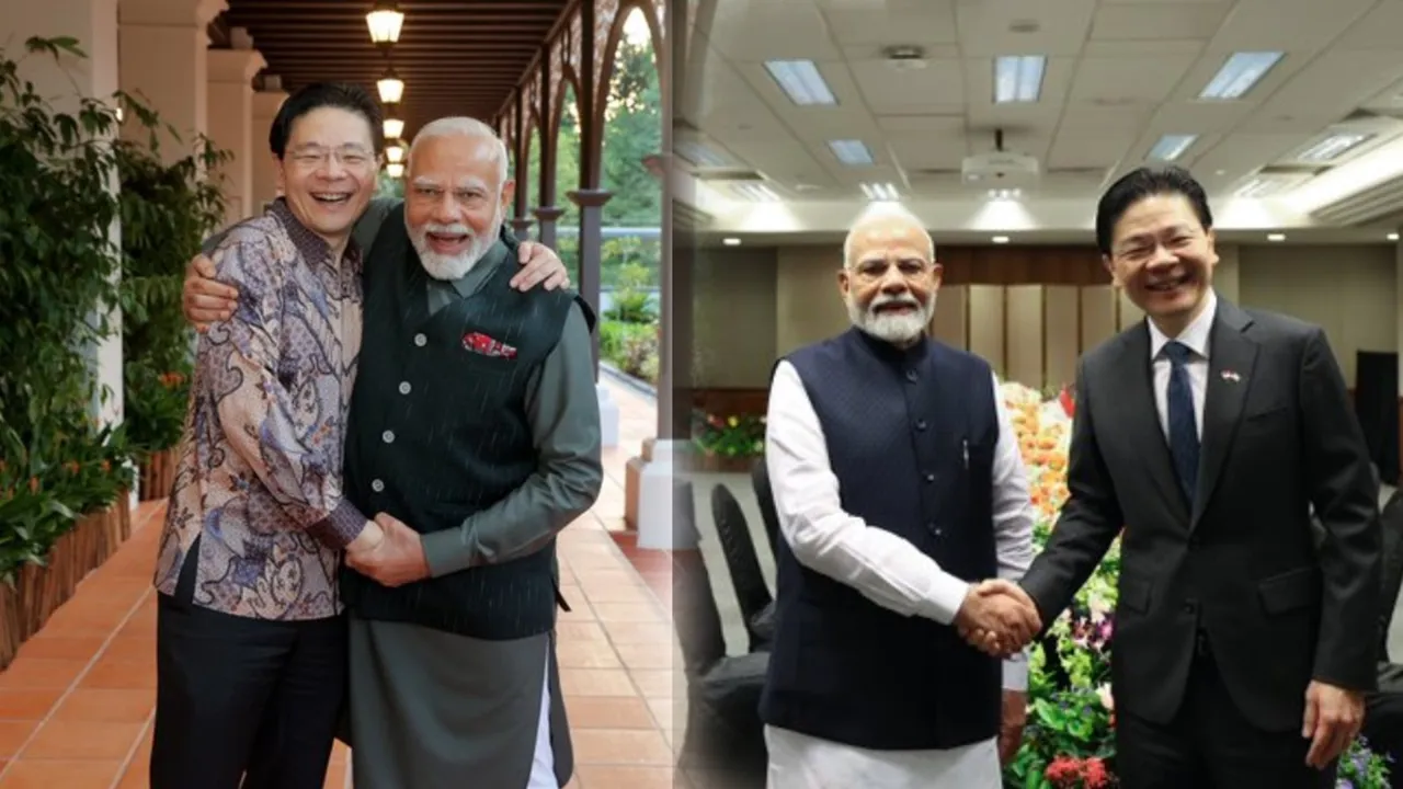 PM Modi Singapore tour : પીએમ મોદી સિંગાપોર પ્રવાસ