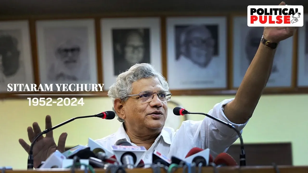 Sitaram Yechury political journey, Sitaram Yechury, સીતારામ યેચુરી નિધન, સીતારામ યેચુરી