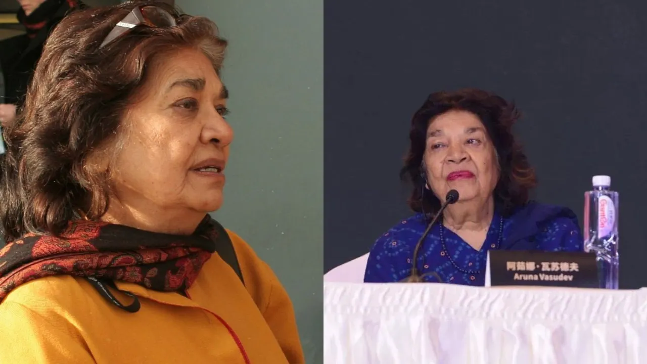 Writer Aruna Vasudev Death News