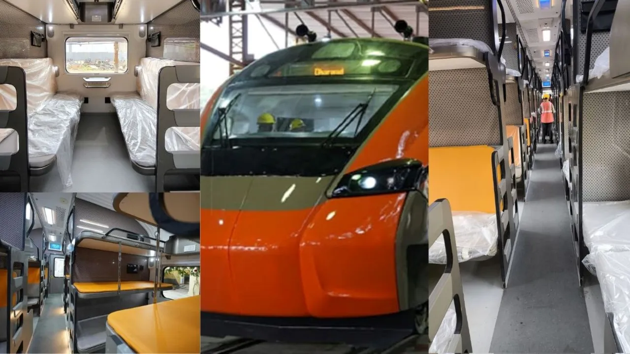 vande bharat express sleeper coaches, vande bharat