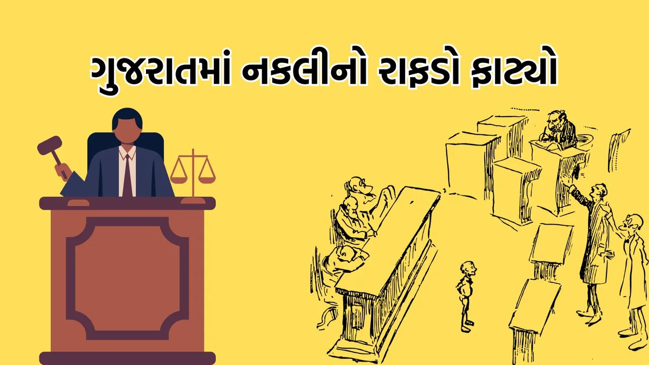 Fake Court in Gujarat, Fake Court in Gandhinagar,