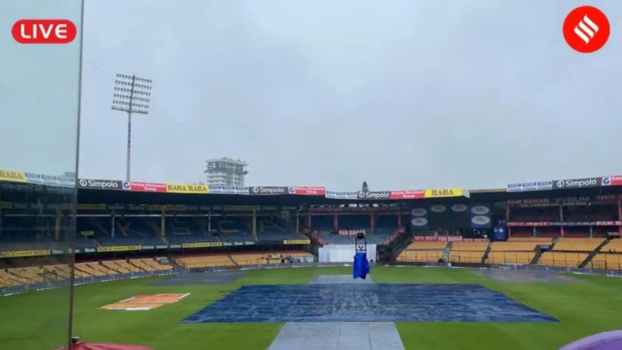 ભારત વિ ન્યૂઝીલેન્ડ 1લી ટેસ્ટ સ્કોર લાઇવ અપડેટ બેંગલુરુ એમ ચિન્નાસ્વામી | India vs New Zealand 1st Test Score Live updates Bengaluru