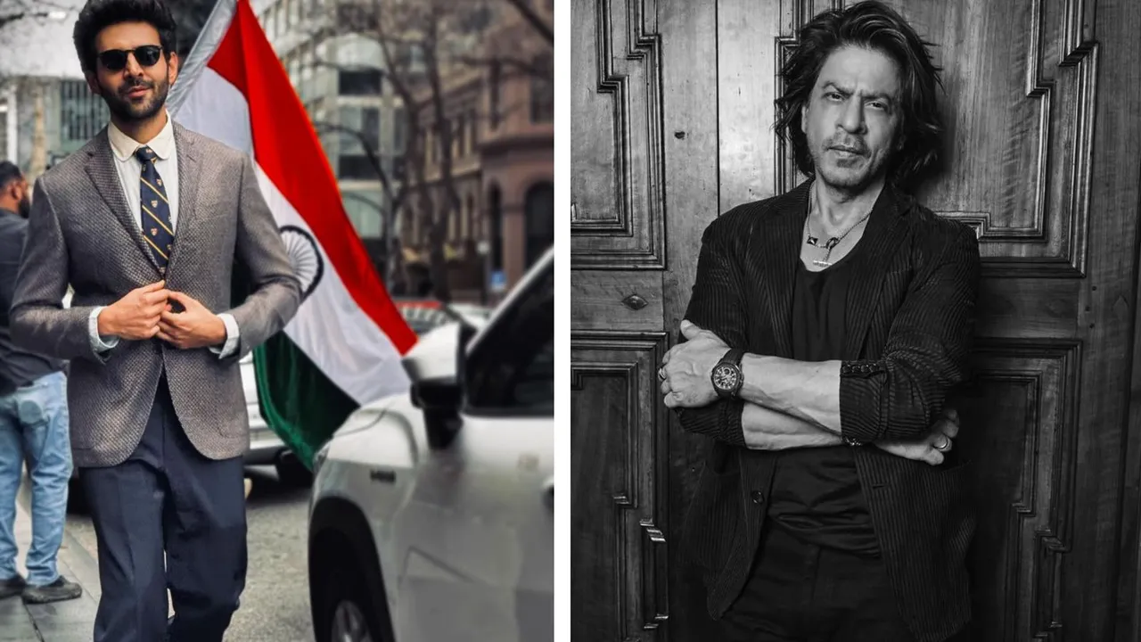 Karthik Aaryan Shah Rukh Khan