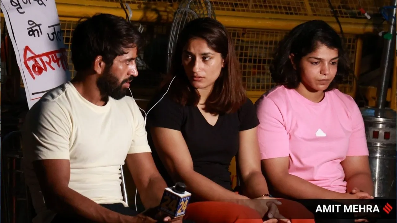 Sakshi Malik, vinesh phogat, Bajrang punia