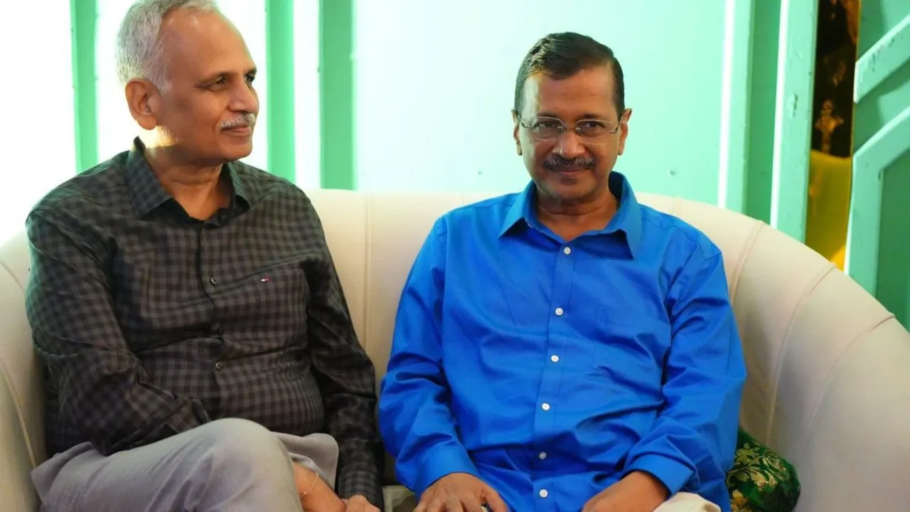 Satyendar Jain With Arvind kejriwal | Satyendar Jain | Arvind kejriwal | AAP Party Leader